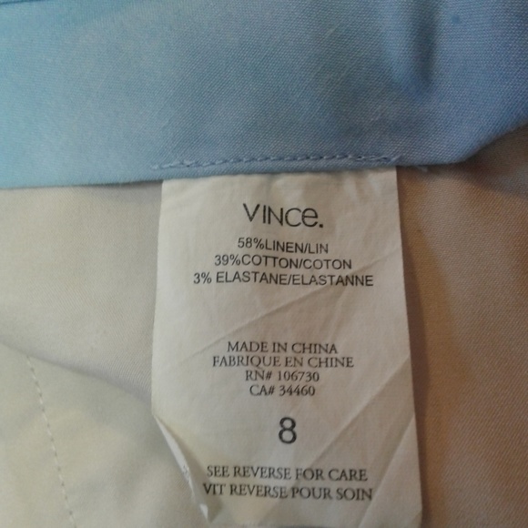 🌼 Women's VINCE Size 8 Chinos - Picture 7 of 10